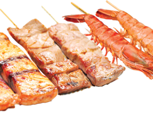 Menu 29 : 6 Brochettes