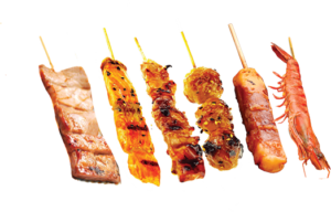 Menu 31 : 6 Brochettes Mixtes