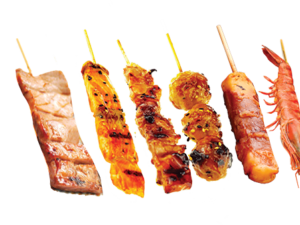 Menu 31 : 6 Brochettes Mixtes