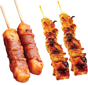 Menu 34 : 4 Brochettes