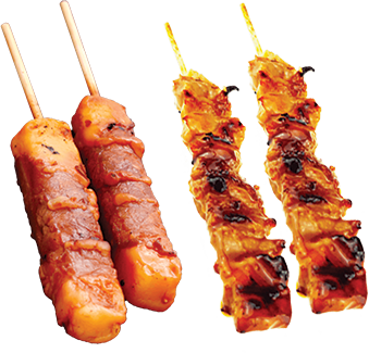 Menu 34 : 4 Brochettes