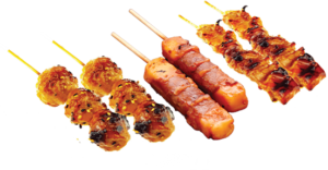 Menu 9 : Brochettes mixtes