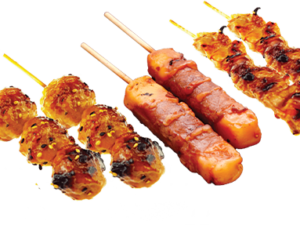 Menu 9 : Brochettes mixtes