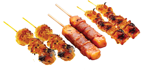 Menu 9 : Brochettes mixtes