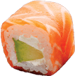 Saumon Roll Avocat Cheese