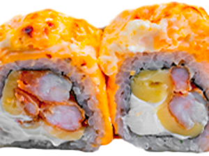 Cheddar Roll Crevette tempura, Cheese